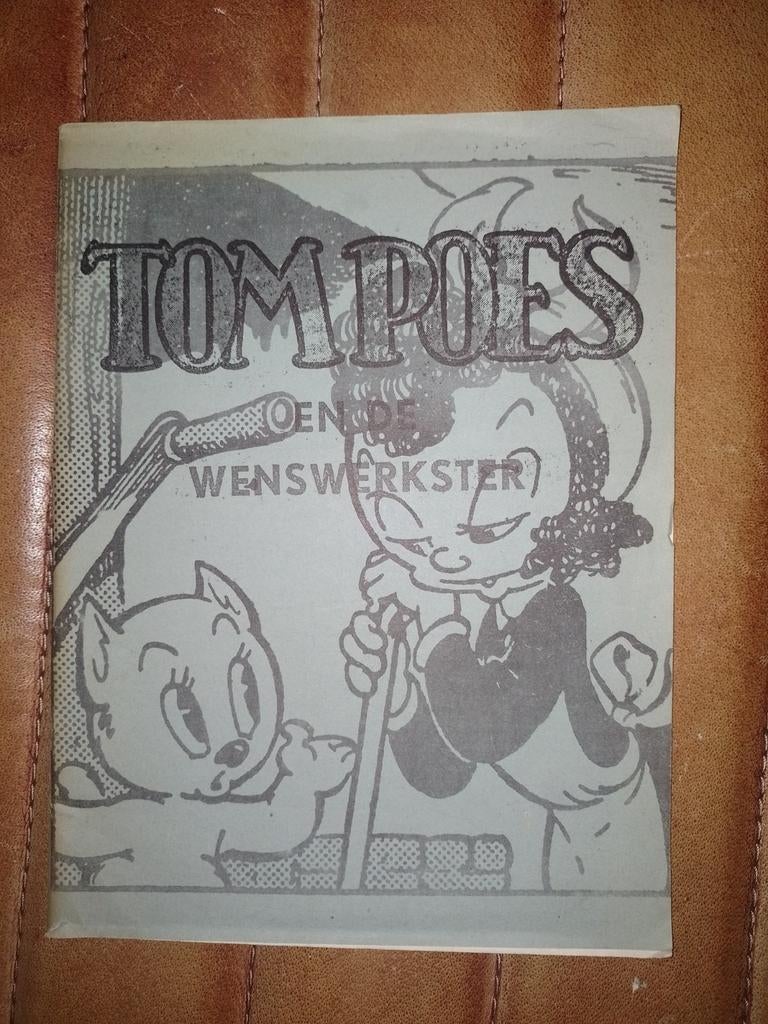 Tom Poes en de Wenswerkster (illegale versie), Eén stripboek, Ophalen of Verzenden, Gelezen