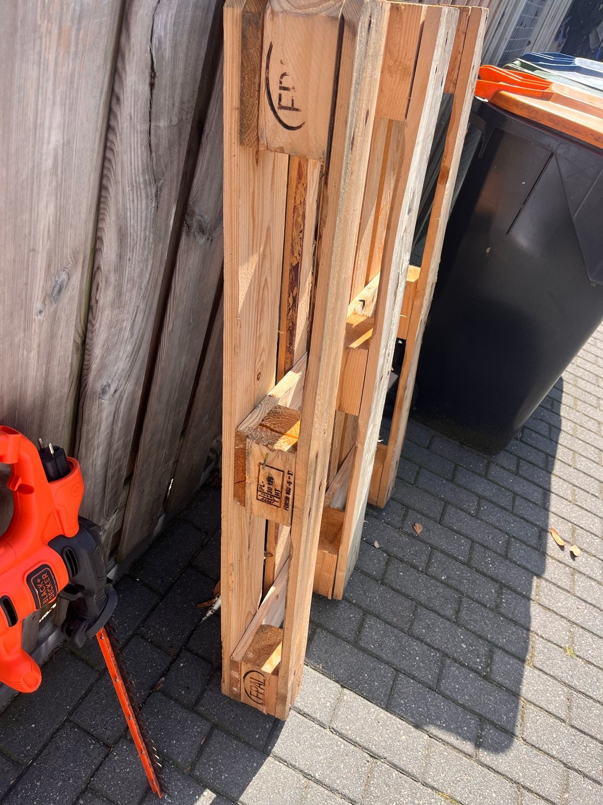 EPAL Europallet, Doe-het-zelf en Verbouw, Hout en Planken, Ophalen, Gebruikt, 50 mm of meer, Pallet