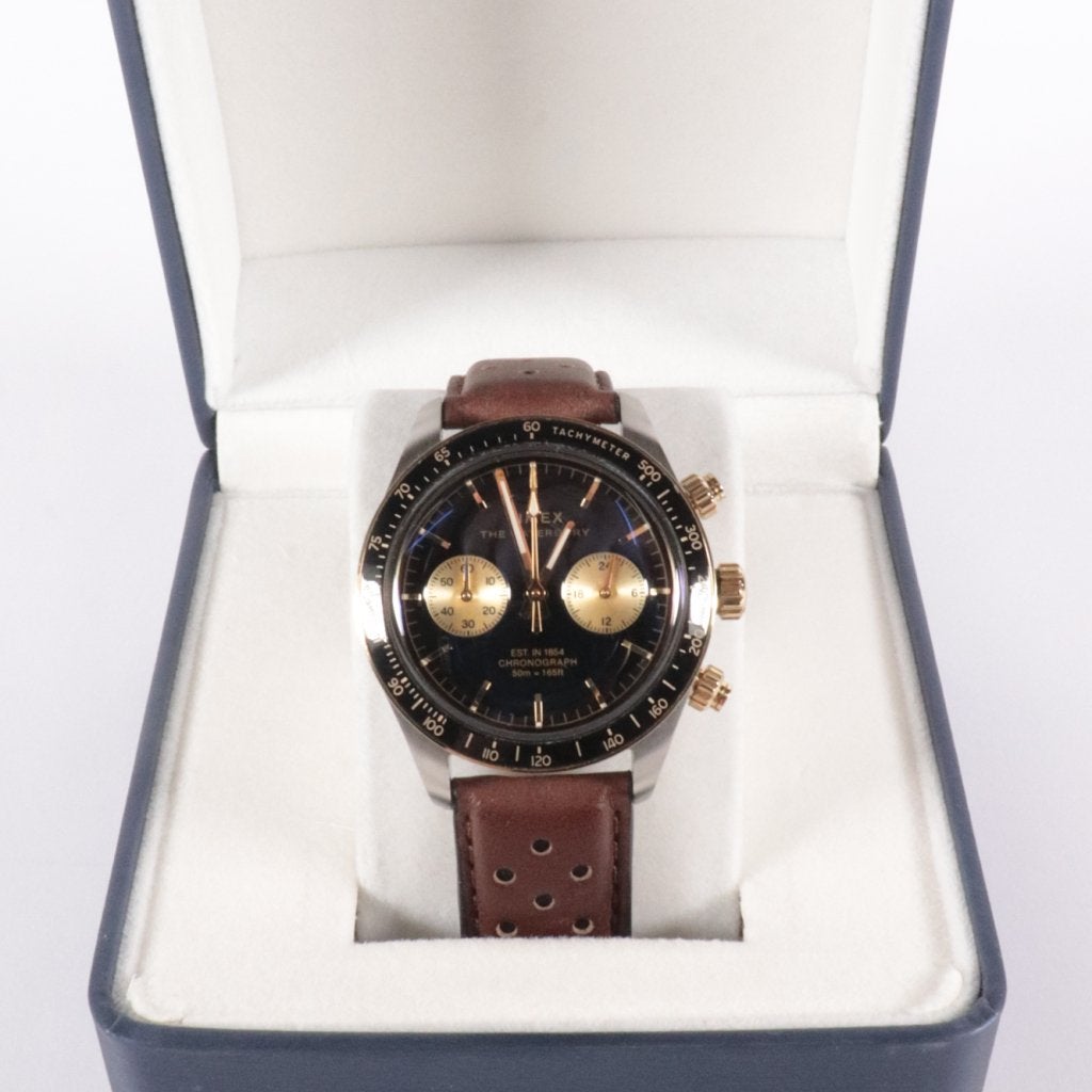 Timex TW2Y24100 Waterbury Heritage Horloge - Nette Staat, Flex Ltd., Gebruikt, https://flex.com/contact-us, Nobelstraat 10, 5807 GA Oostrum LB, Limburg, Nederland