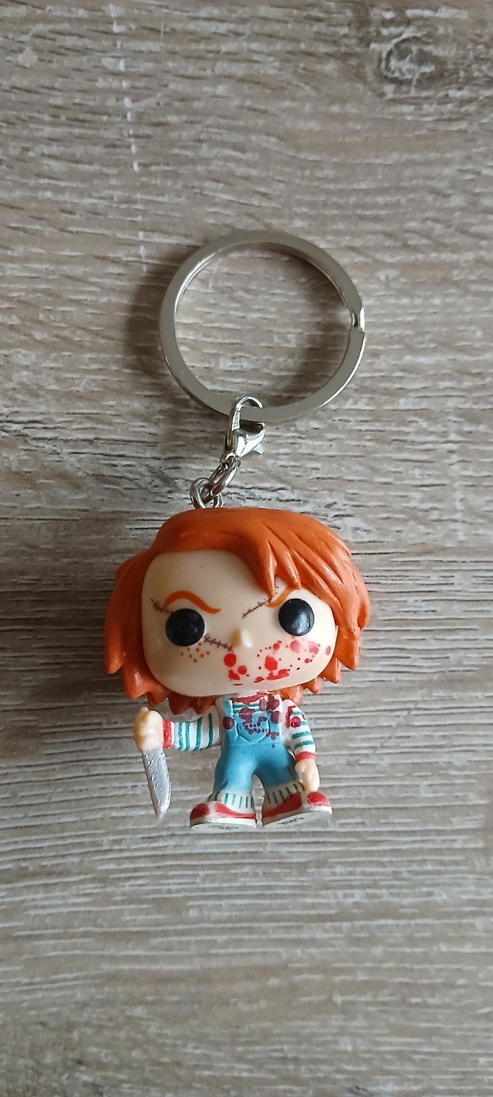 pocket chucky funko pop sleutelhanger 3D Halloween keychain, Ophalen of Verzenden, Zo goed als nieuw, Knuffel of Figuurtje
