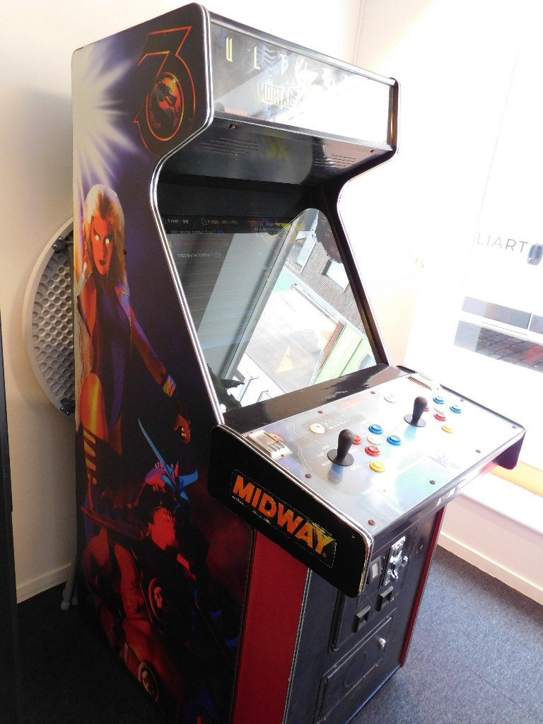 Arcadekast Mortal Kombat, Verzamelen, Automaten | Overige, Ophalen of Verzenden, Gebruikt