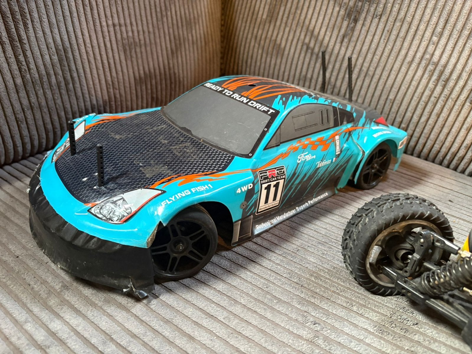 RC auto’s inclusief Accu & lader, Ophalen, Gebruikt, Overige schalen, Auto offroad