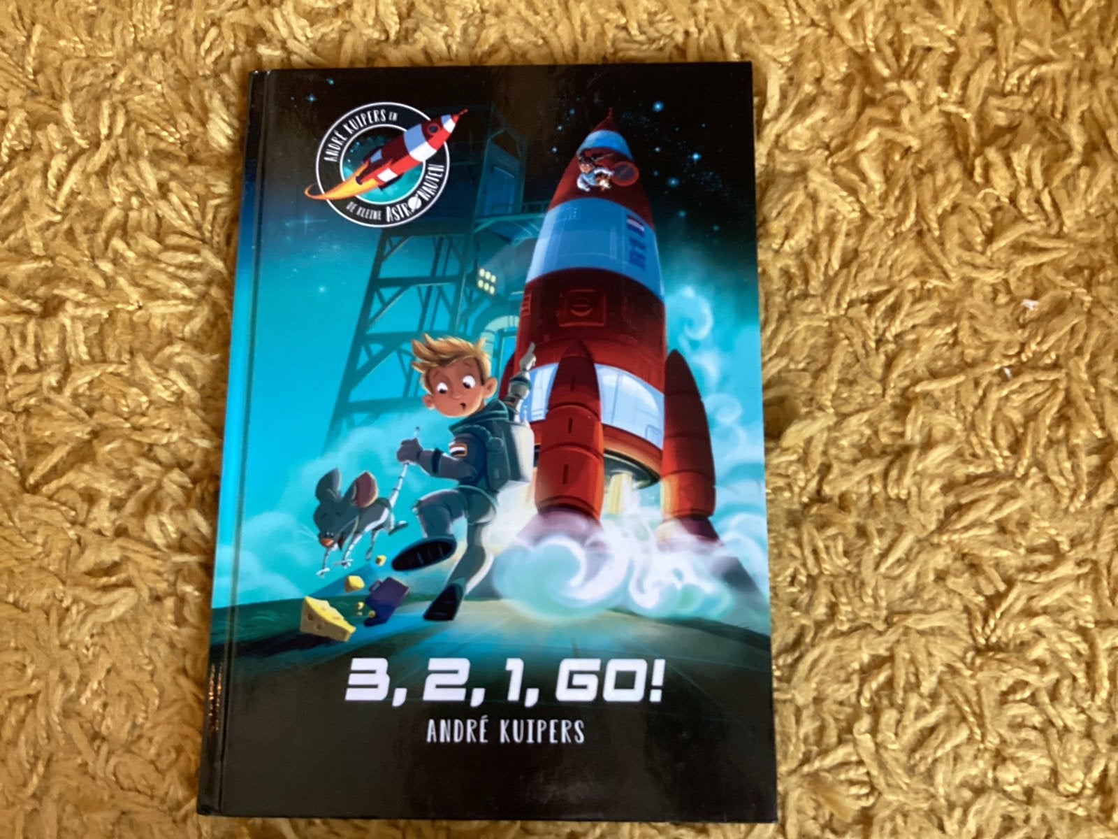 André Kuipers - 3, 2, 1, GO!, Boeken, Kinderboeken | Jeugd | onder 10 jaar, Fictie algemeen, André Kuipers, Ophalen of Verzenden