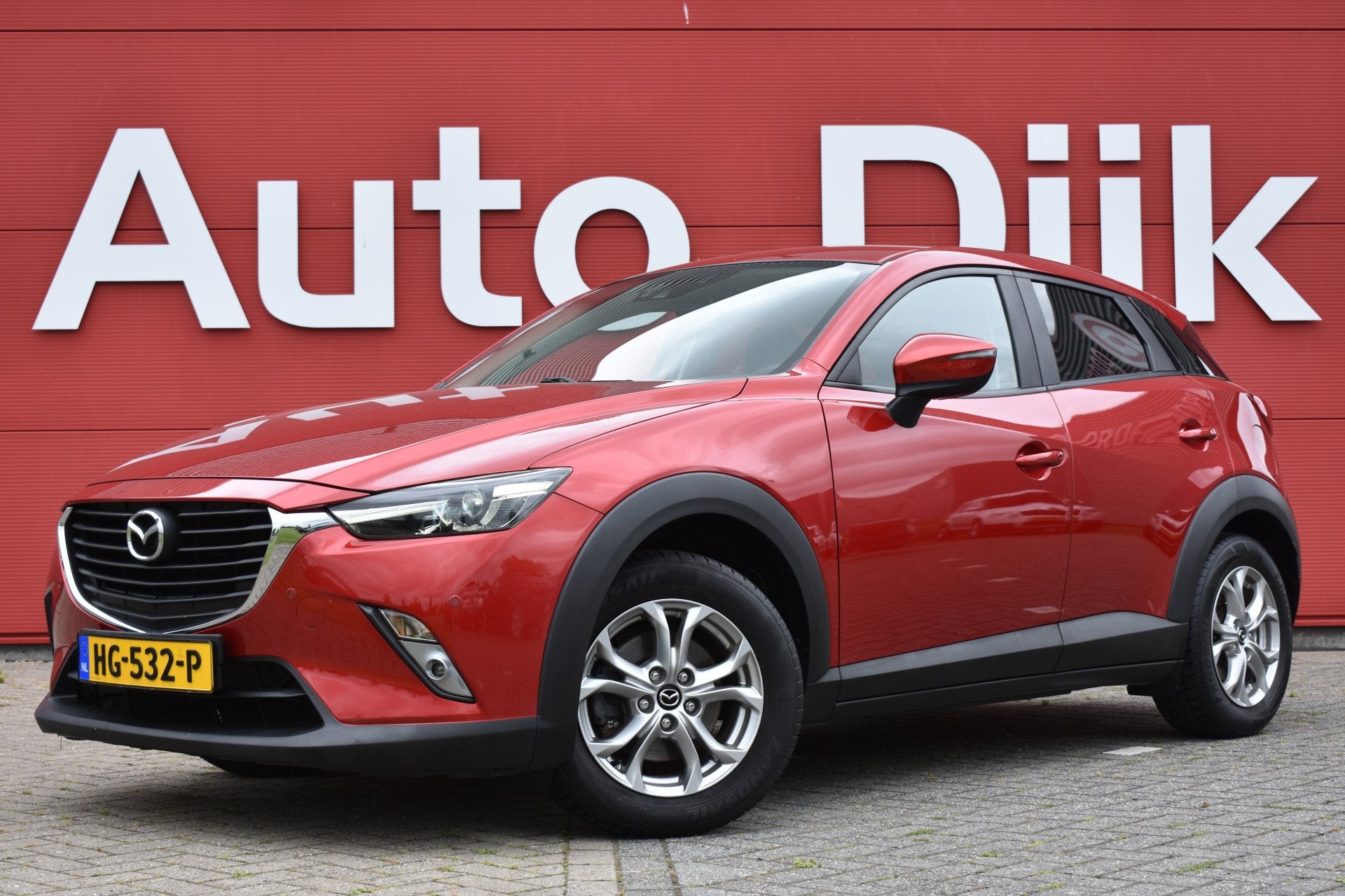 Mazda CX-3 2.0 SkyActiv-G 120 TS+ LED | Navi | DAB | Clima |, Voorwielaandrijving, 1998 cc, Stof, Gebruikt