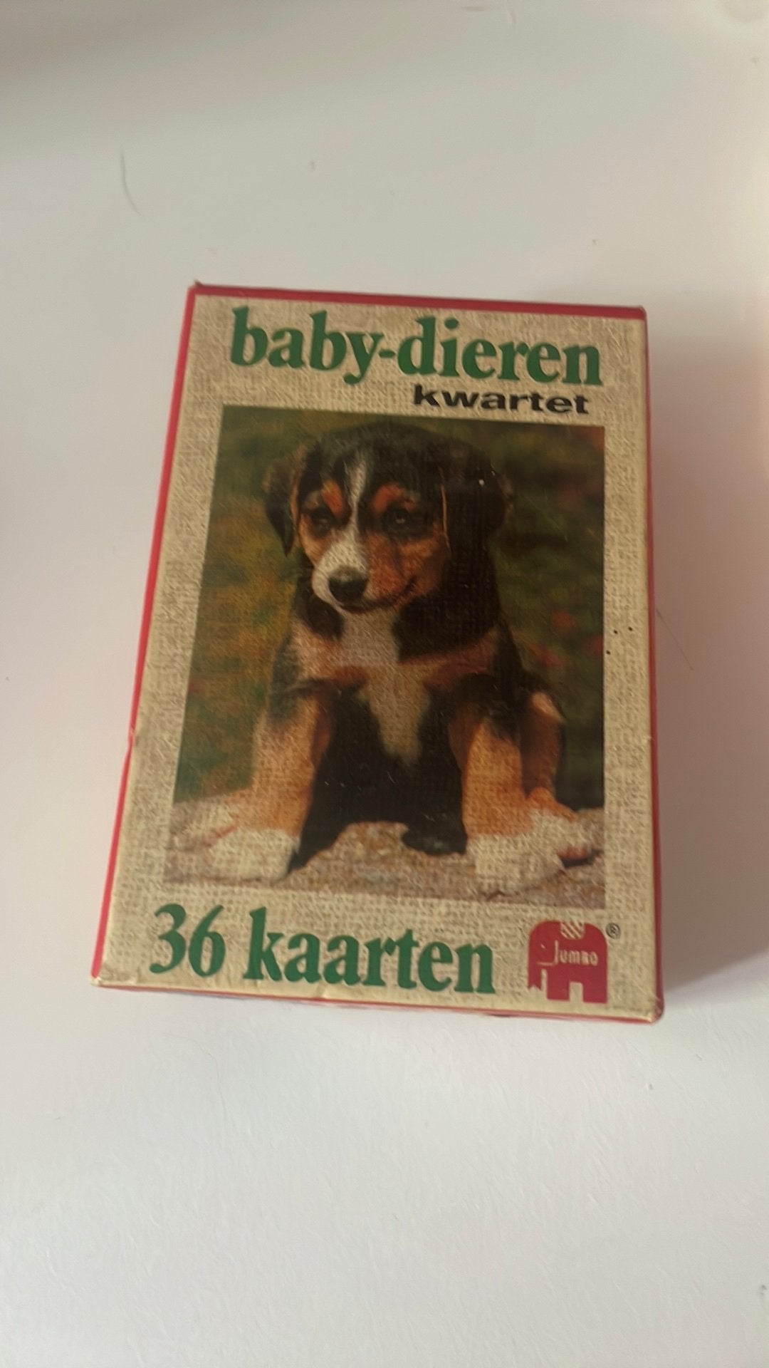 Baby-Dieren Kwartet van Jumbo, Ophalen of Verzenden, Gebruikt, Kwartet(ten)