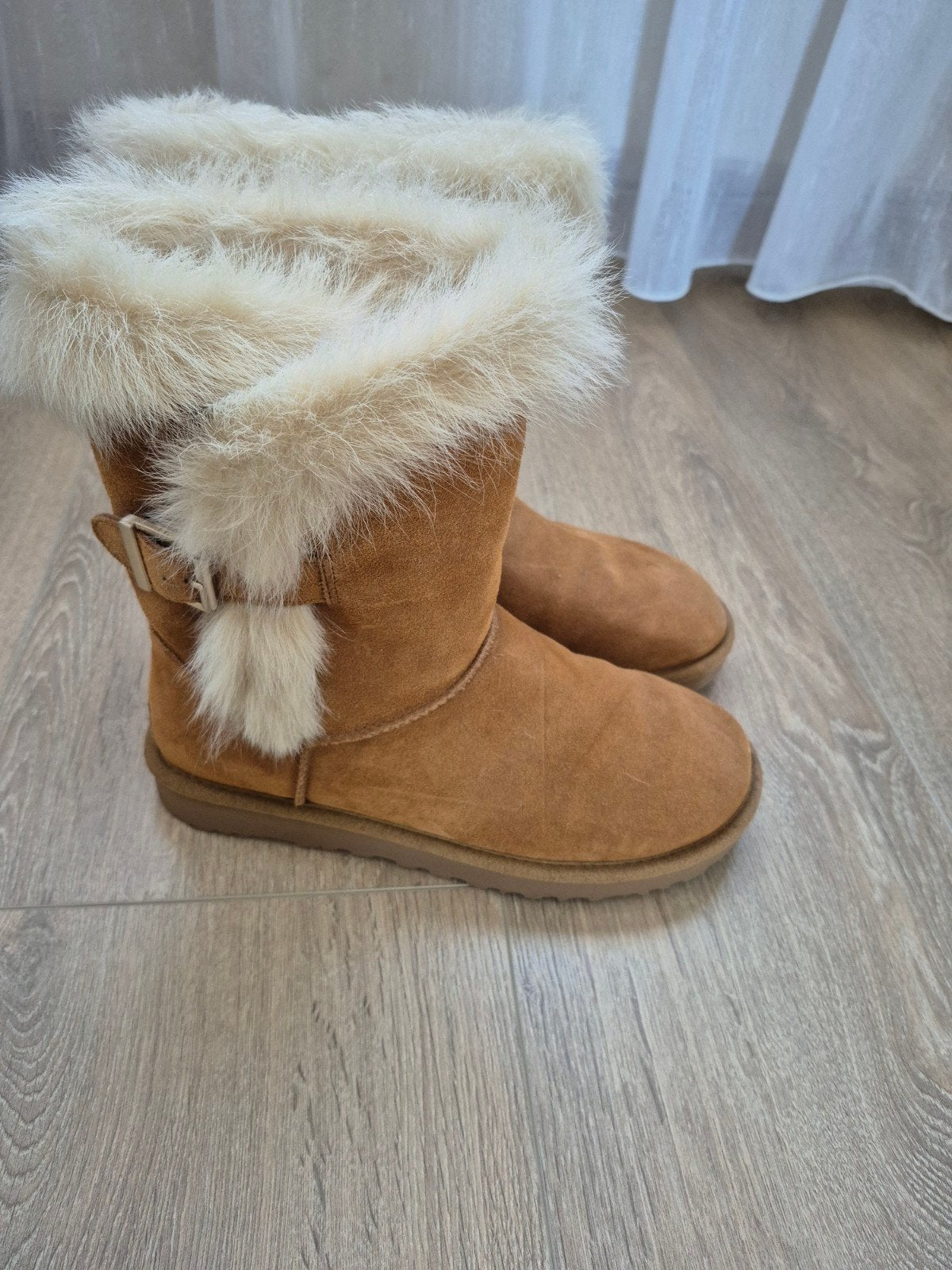 Ugg laarzen maat 41, Ophalen, Bruin, Lage of Enkellaarzen, Gedragen