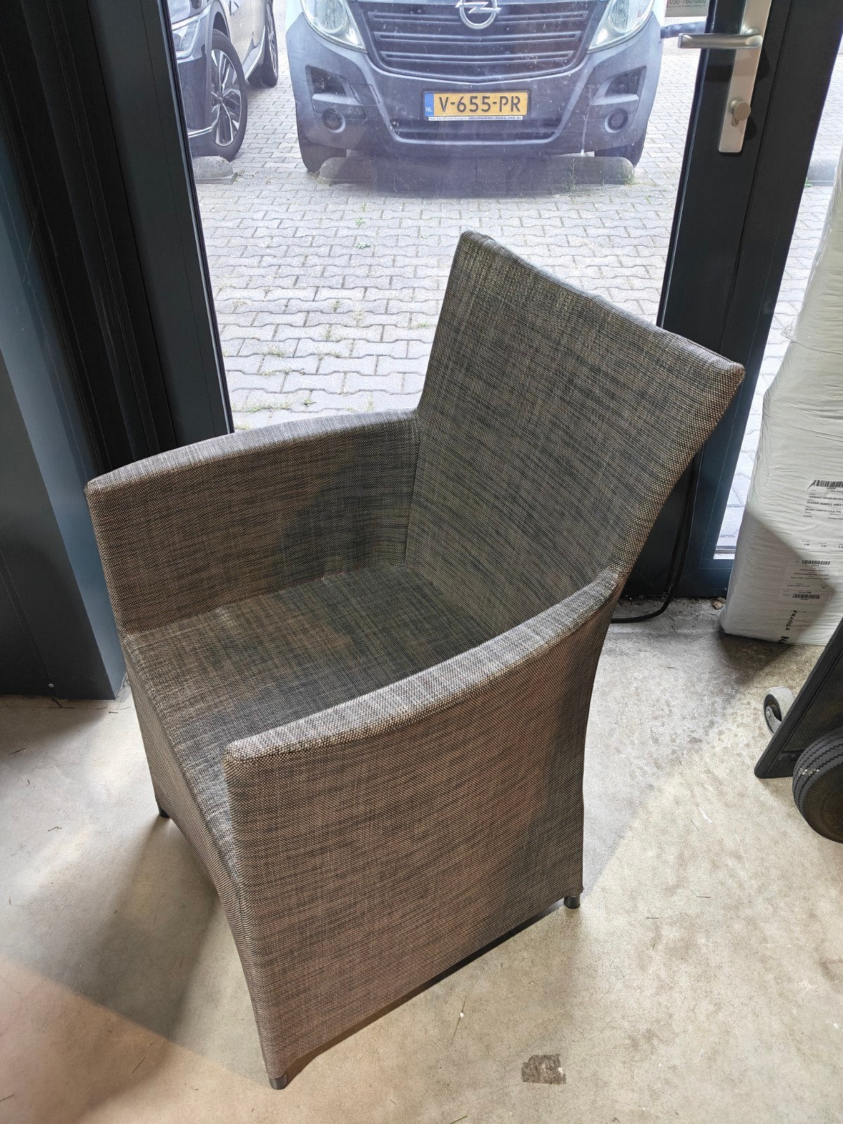 Rosedale Textileen Tuinstoel - Comfortabel & Stijlvol, Ophalen, Nieuw, Textileen