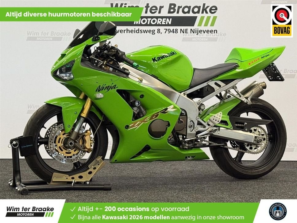 Kawasaki ZX 6 RR (bj 2003), Motoren, 4 cilinders, Motorrijbewijs A, Bedrijf, Onbekend