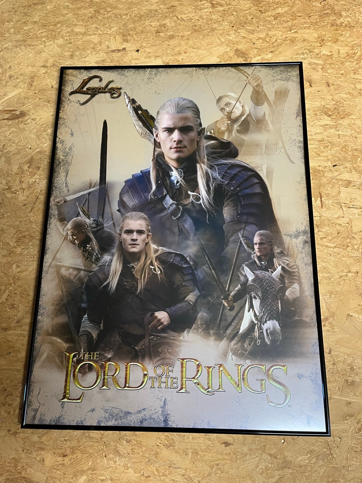 Lord of the Rings Legolas Poster met lijst, Ophalen, Rechthoekig Staand, Met lijst, Zo goed als nieuw