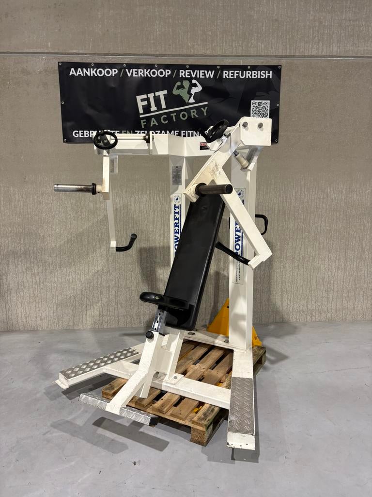 Powerfit decline chest press, Ophalen of Verzenden, Zo goed als nieuw, Overige typen