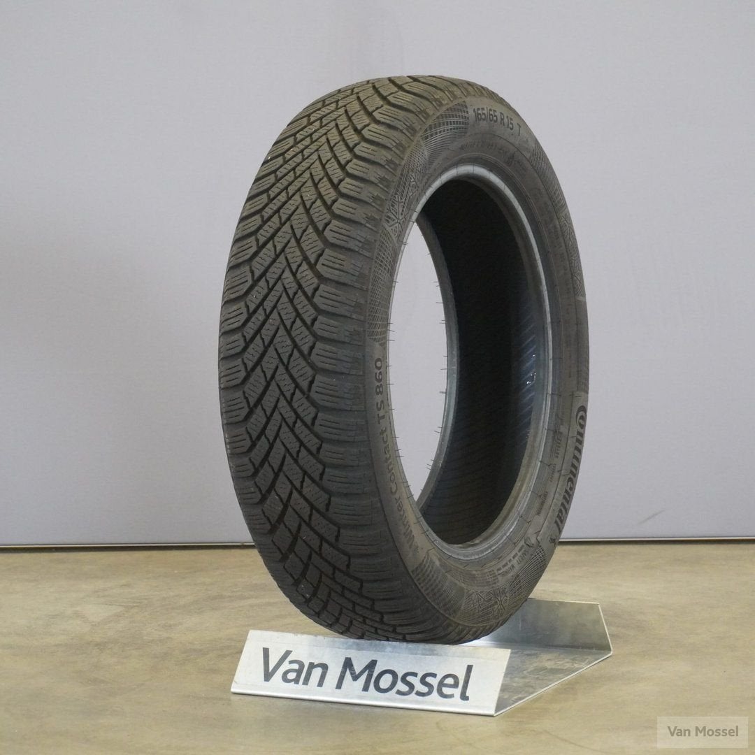 Continental WinterContact Ts 860 Winterbanden 165/65/R15, Gebruikt, 15 inch, -, -