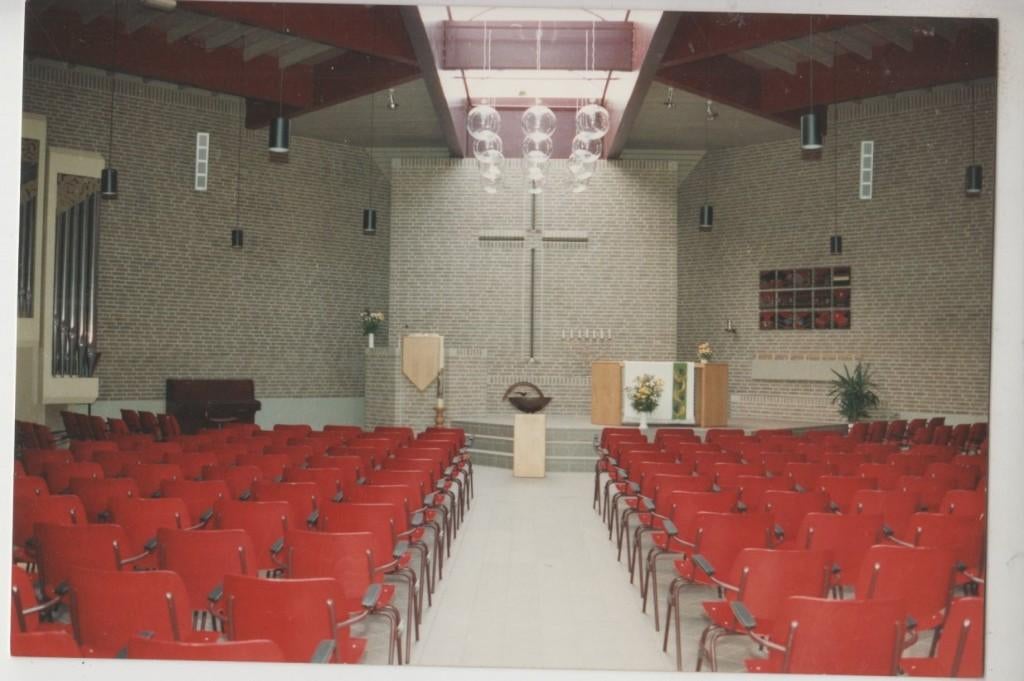 Almere Oecumenische Kerkencentrum De Lichtboog FOTO 1994, Verzenden, 1980 tot heden, Ongelopen, Flevoland