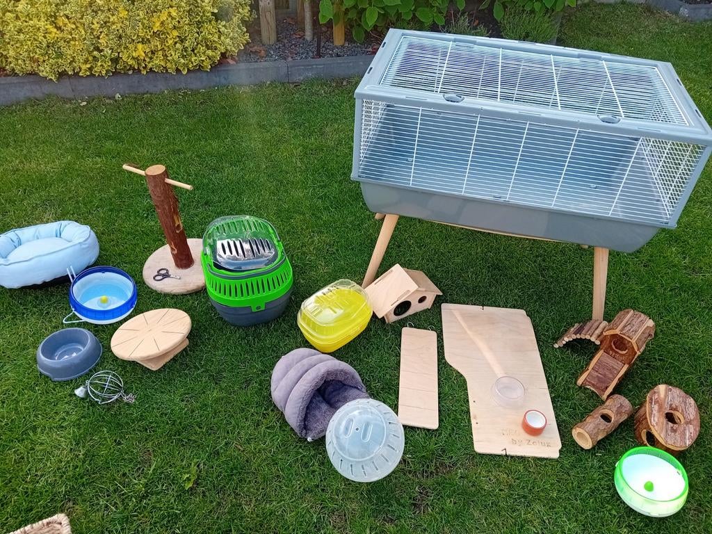 Hamster/caviahok, Gebruikt, 60 tot 90 cm, Ophalen of Verzenden, Hok