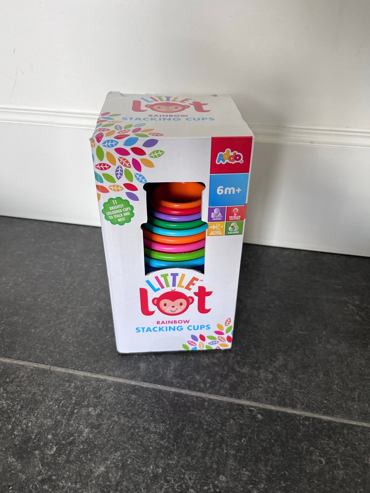 Stapeltoren ZGAN en ballenbaan set voor baby's, Kinderen en Baby's, Ophalen of Verzenden, Zo goed als nieuw, Overige typen