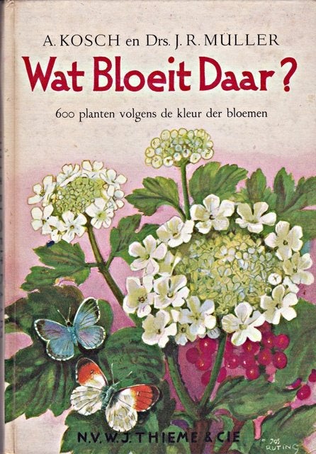 Wat bloeit daar? - A. Kosch en Drs.J.R. Müller^^, Boeken, Natuur, Ophalen of Verzenden, Gelezen, Bloemen, Planten en Bomen, A. Kosch, A. en Drs.J.R. Müller