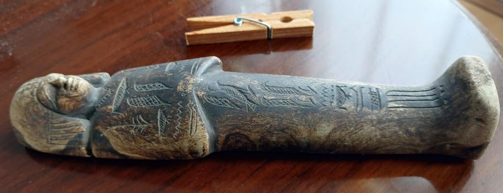 Shabti beeldje, Ophalen of Verzenden, Zo goed als nieuw, Mens