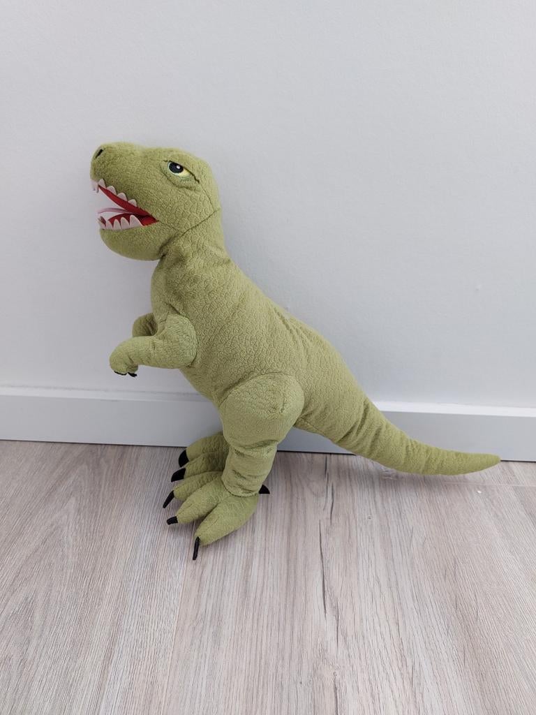 Knuffel Ikea dino dinosaurus jattelik t.rex L1642, Kinderen en Baby's, Speelgoed | Knuffels en Pluche, Zo goed als nieuw, Overige typen