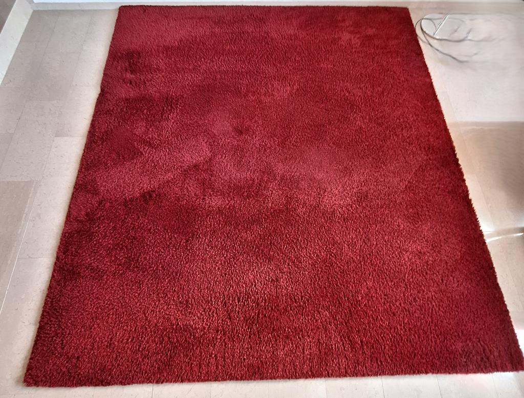 Hoogpolig wollen Karpet, Ophalen, Gebruikt, 200 cm of meer, 200 cm of meer