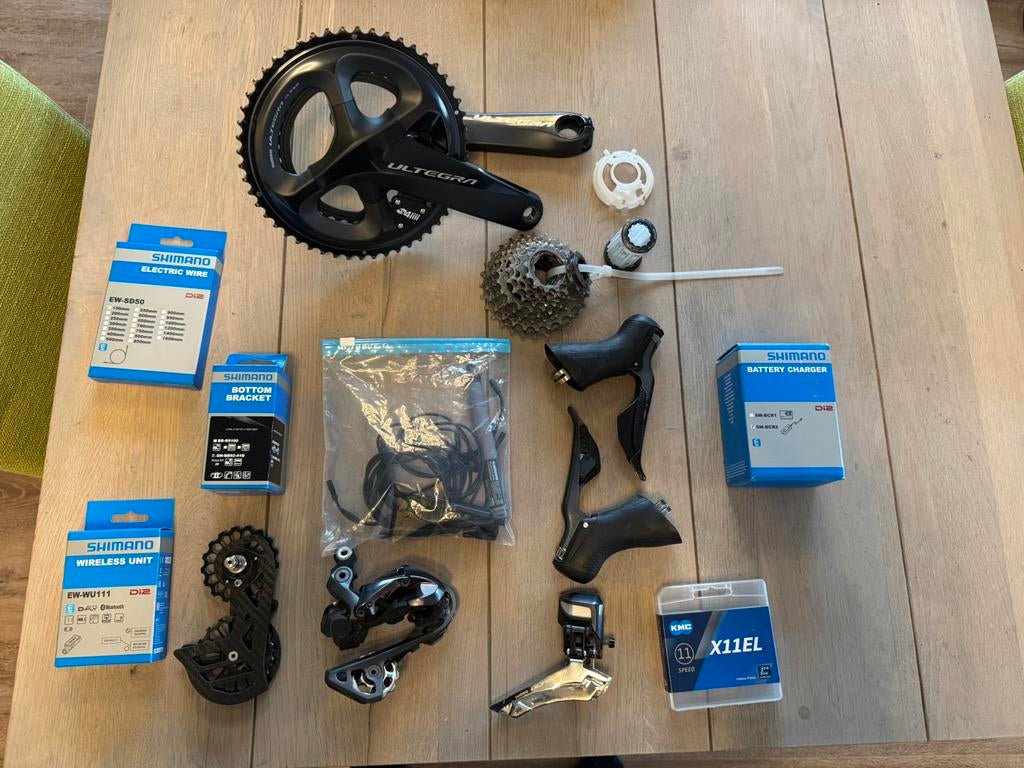 Shimano Ultegra R8000 Di2 groepset, Ophalen of Verzenden, Zo goed als nieuw, Remmen