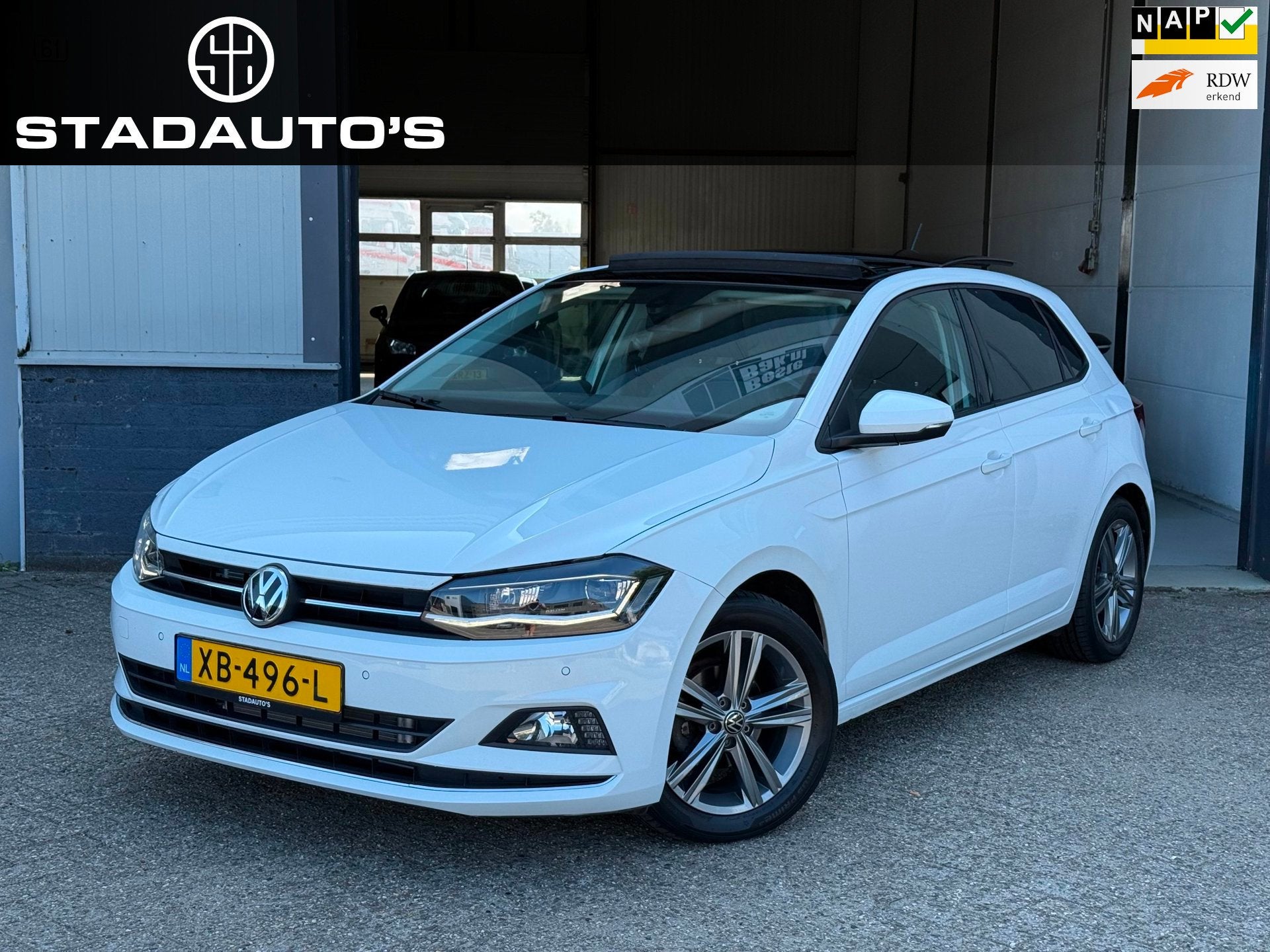 Volkswagen Polo 1.0 TSI DSG Automaat Pano|Virtual|NAP|PDC!, Stof, Gebruikt, Euro 6, 95 pk