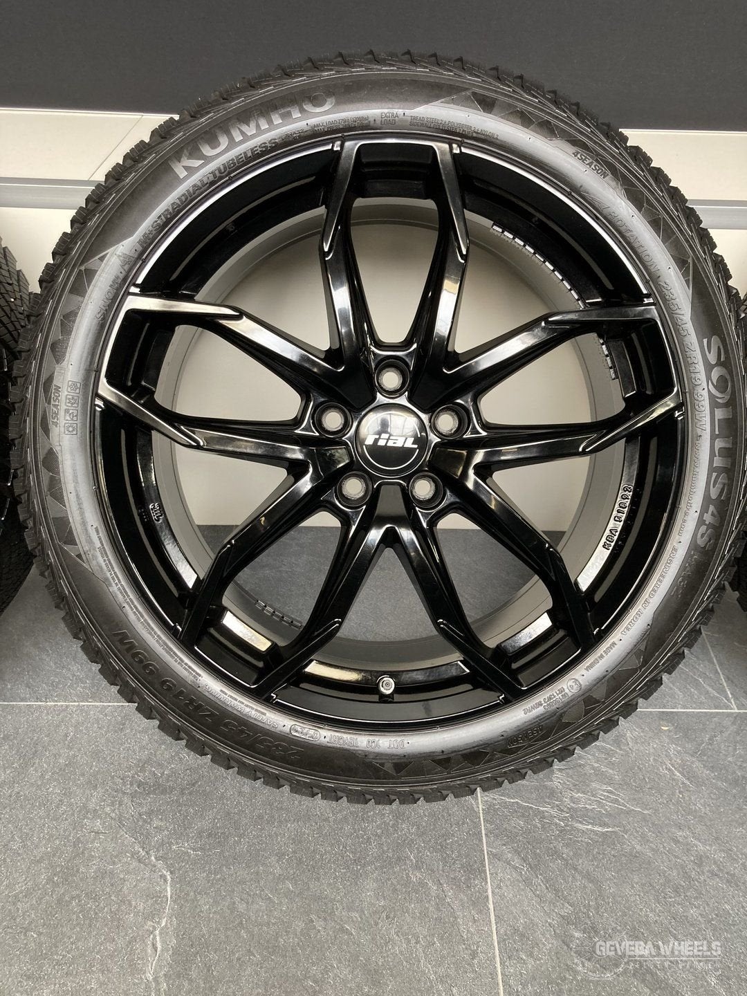 19” Mazda CX30 velgen + allseason banden 5x114.3 TPMS Rial, 19 inch, Gebruikt, -, -