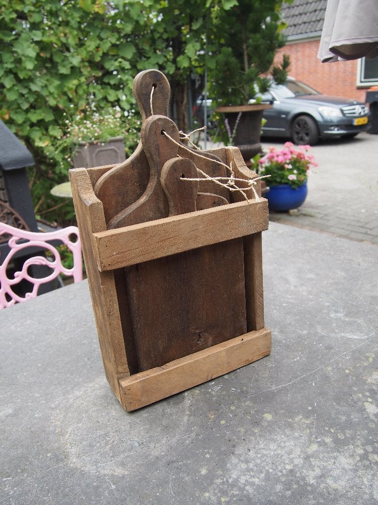 Houten plankenset / keukenset, Gebruikt, Hout, Snij-/serveerplank, Ophalen of Verzenden