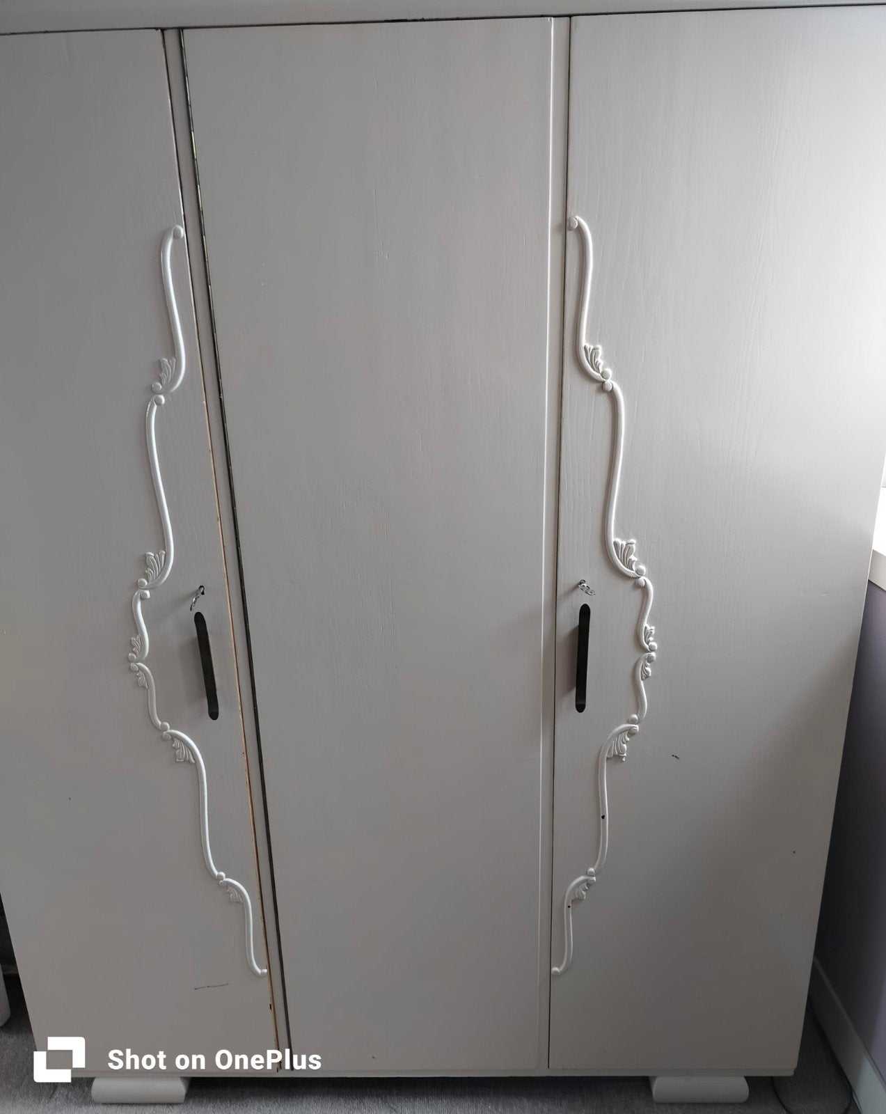 Mooie grote 3-deurs hang/legkast, 180x140x50 cm, Ophalen