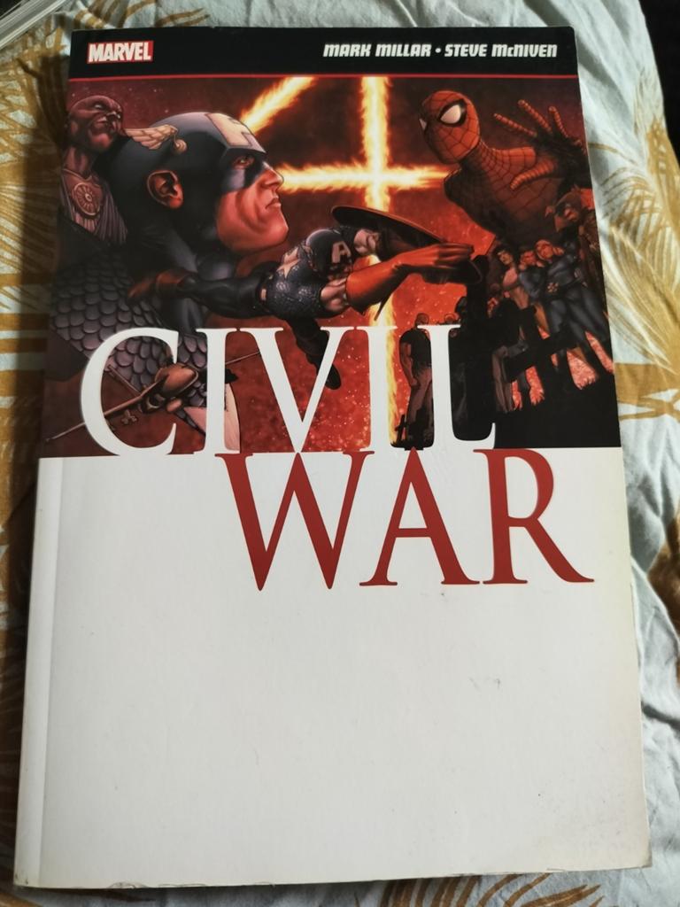 Marvel Civil War Comic - Mark Millar & Steve McNiven, Boeken, Strips | Comics, Zo goed als nieuw, Eén comic, Amerika, Ophalen
