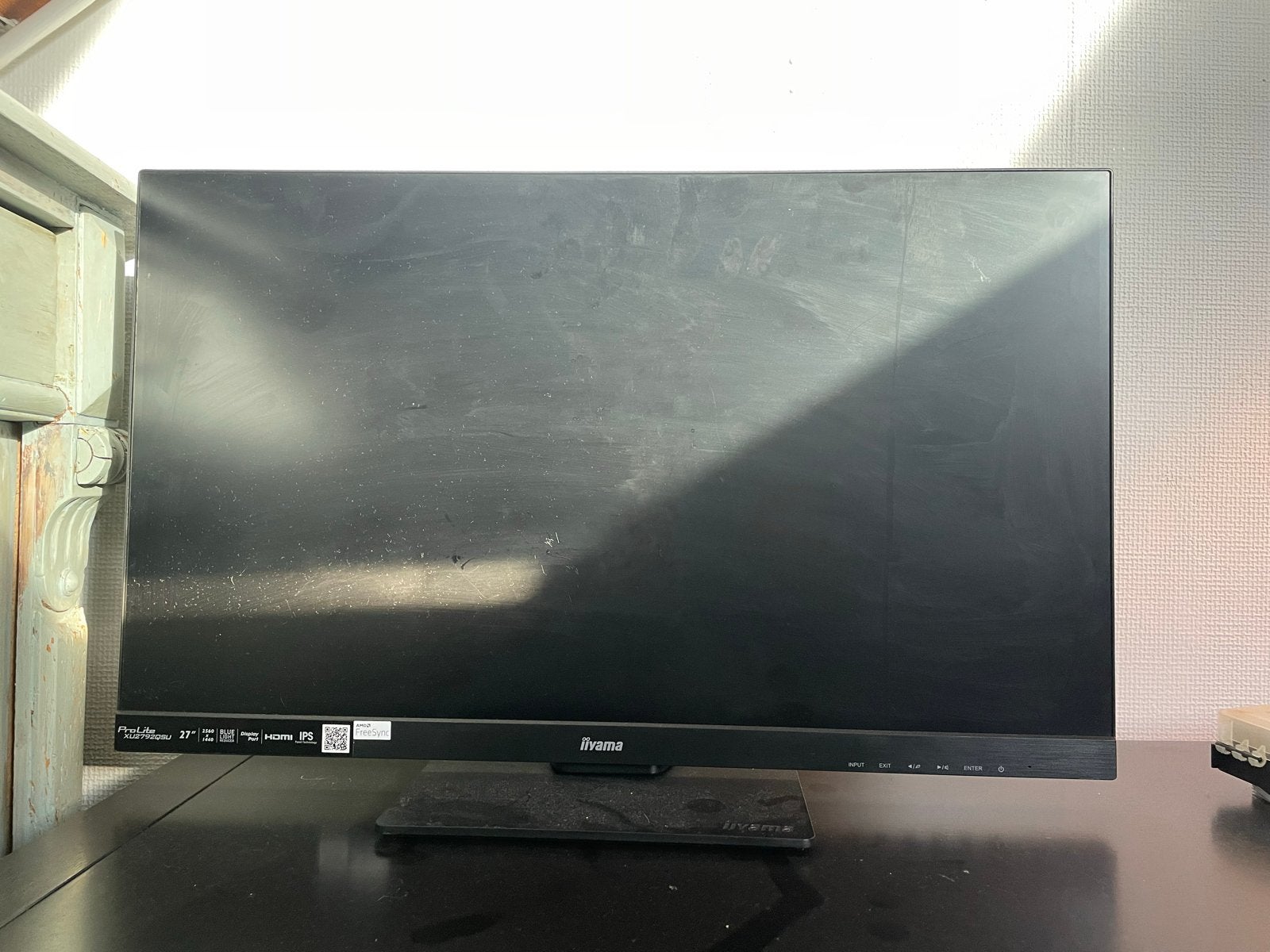 Iiyama ProLite XU2792QSU 27 inch QHD IPS Monitor, Ophalen, IPS, Ingebouwde speakers, Zo goed als nieuw