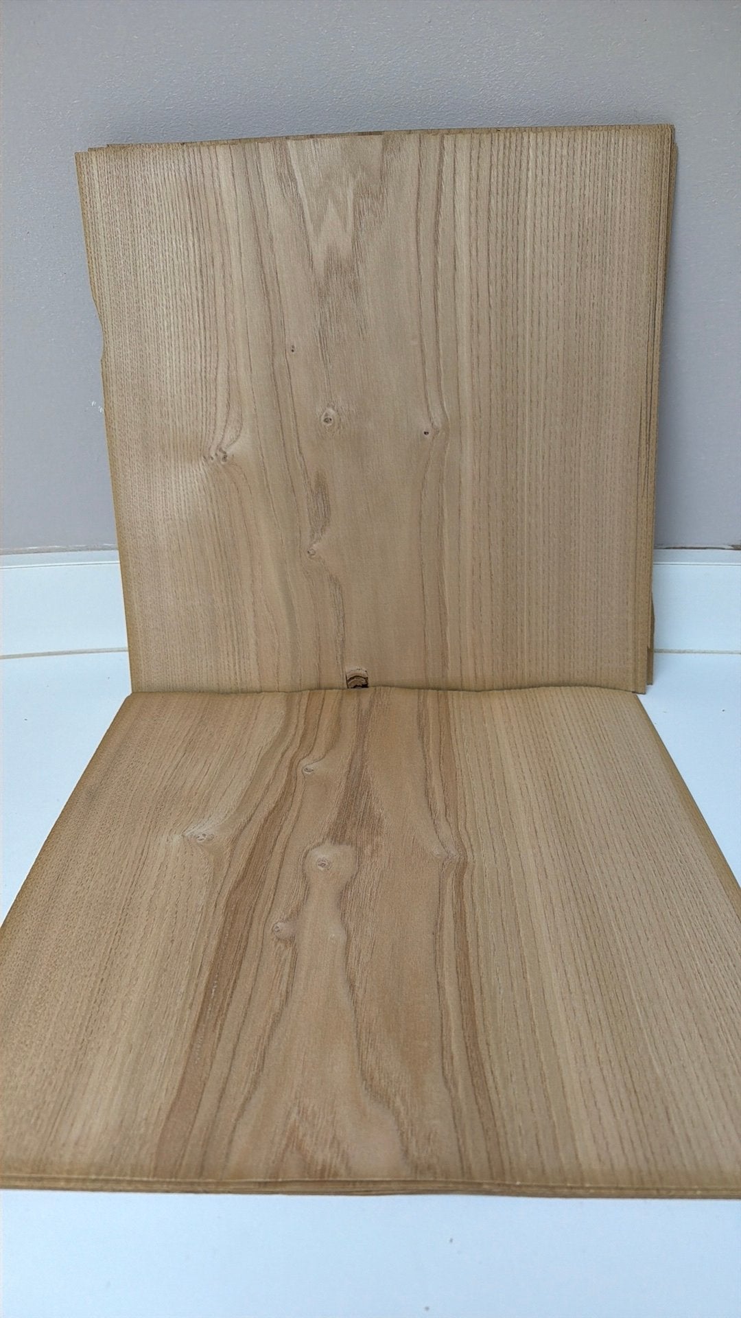 Kastanje fineer 36x36cm 16 vellen €6,50, Almelo, Nieuw, Fineer, Info