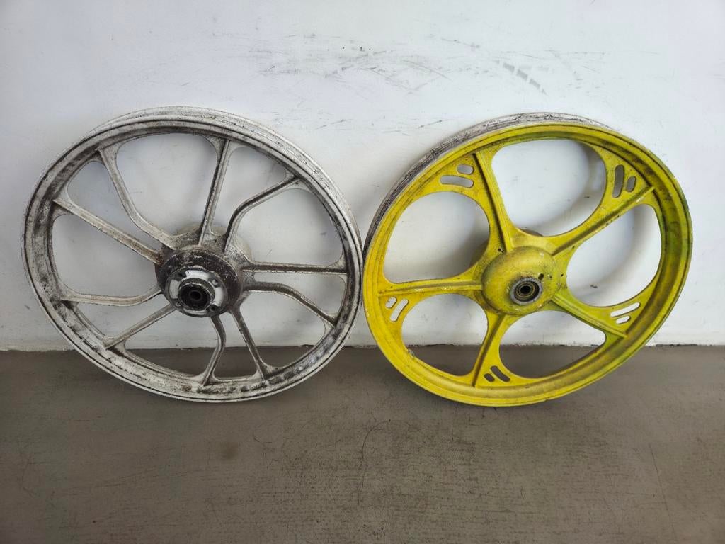 Tomos Voor + Achter Velg Gebruikt Origineel, Gebruikt, Ophalen of Verzenden, Nvt, Nvt