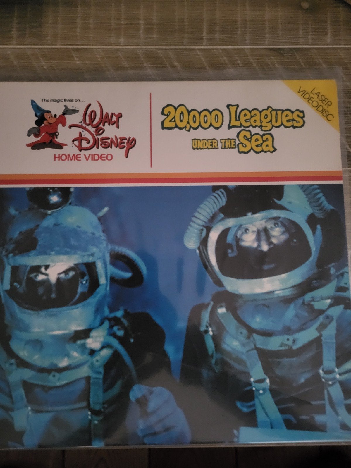 20.000 Leagues under the sea.(ntsc laserdisc), Alle leeftijden, Ophalen of Verzenden, Gebruikt
