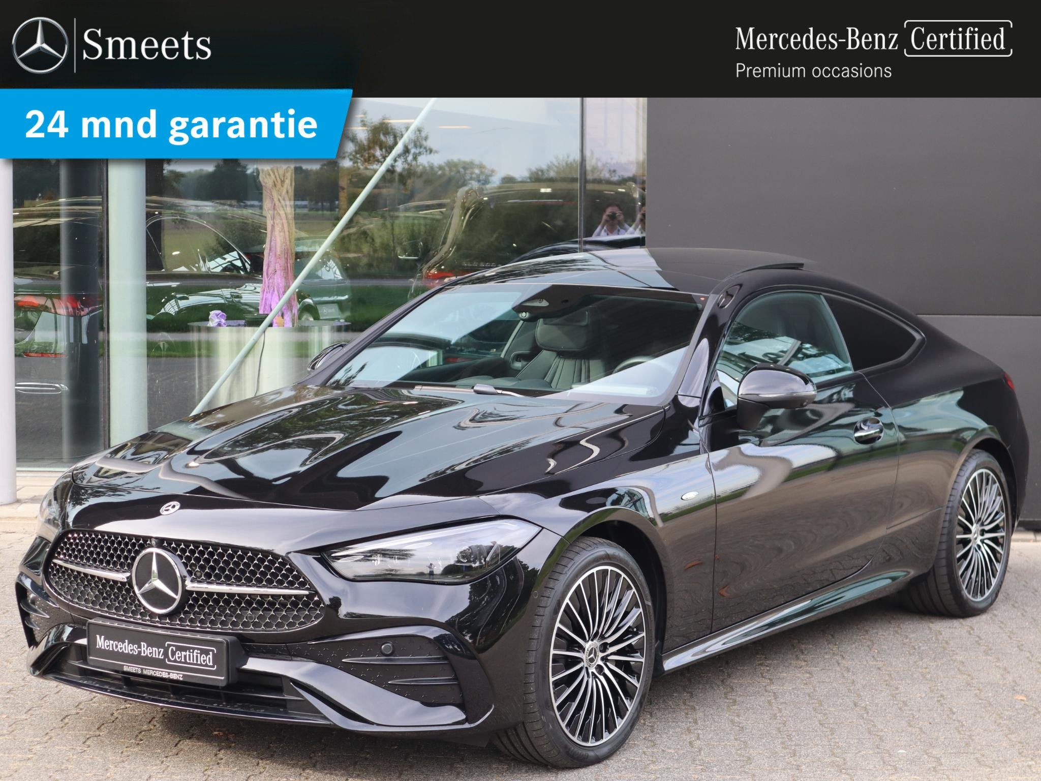 Mercedes-Benz CLE Coupé 300 e AMG Line, Auto's, Dealer onderhouden, 4 cilinders, 4 stoelen, Zwart