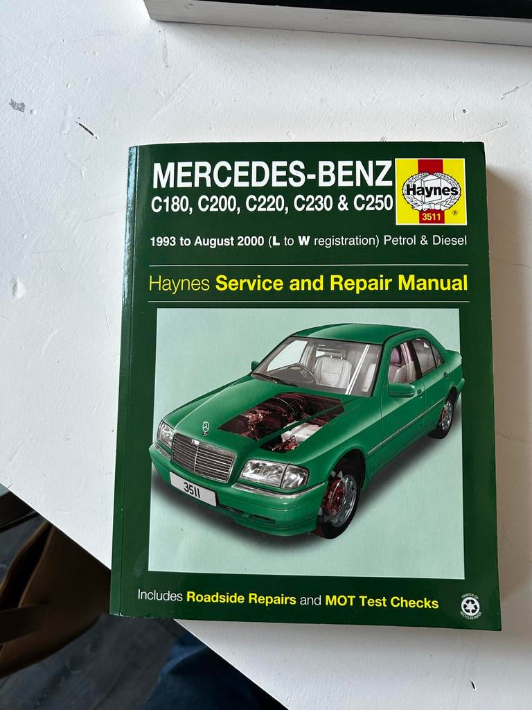 Haynes Mercedes-Benz C-Klasse Werkplaatshandboek + CD, Ophalen of Verzenden