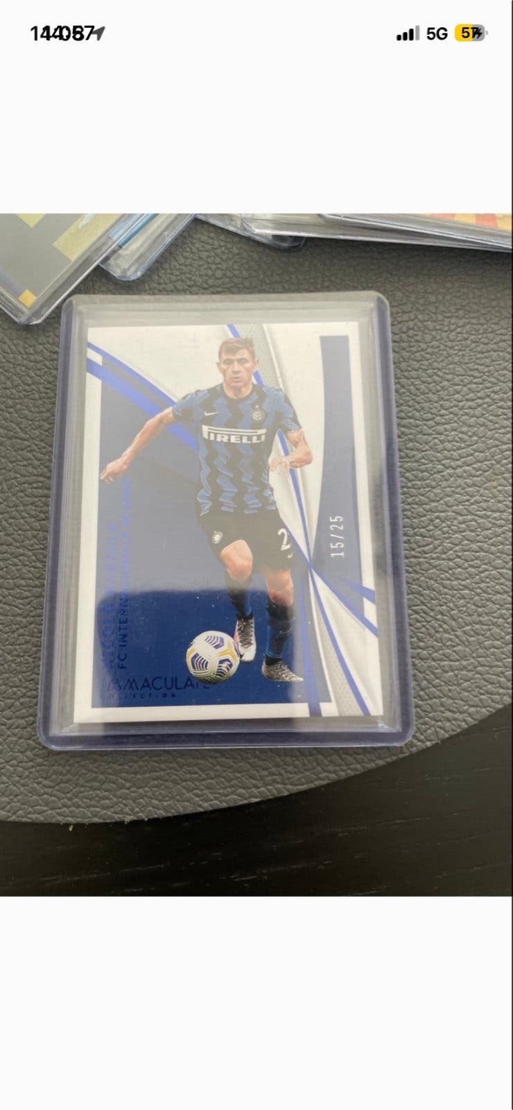 FC Internazionale Spelerskaart - 15/25, Ophalen of Verzenden, Zo goed als nieuw, Buitenlandse clubs, Spelerskaart