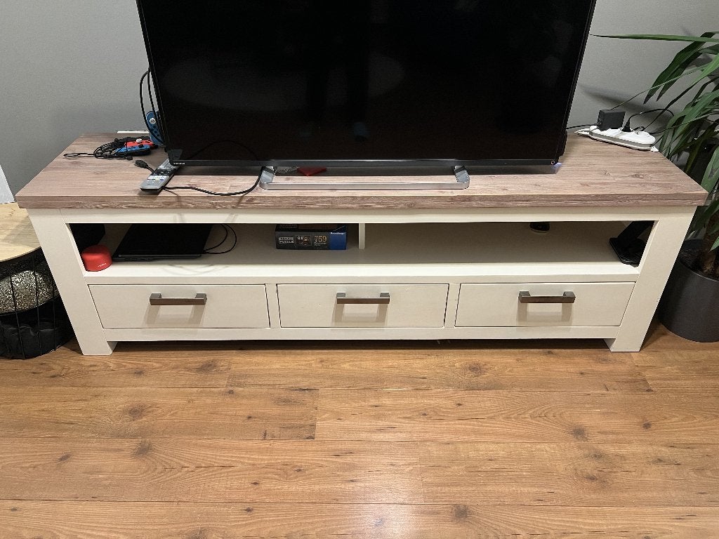 TV moebel, Ophalen, Gebruikt, 150 tot 200 cm, Minder dan 100 cm