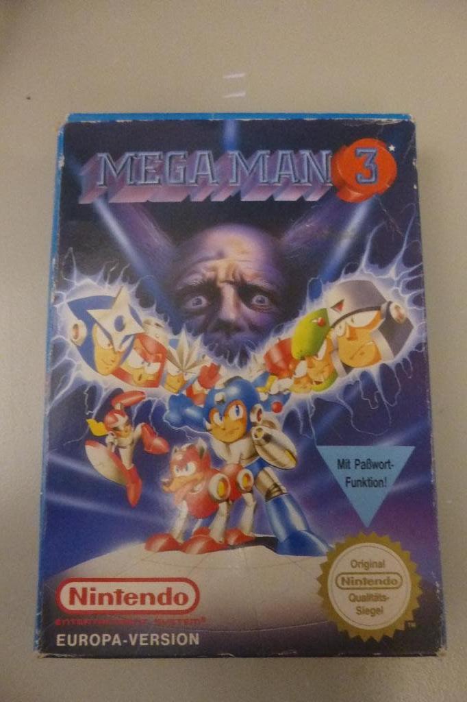 Megaman 3 CIB, 1 speler, Zo goed als nieuw, Vanaf 3 jaar, Ophalen