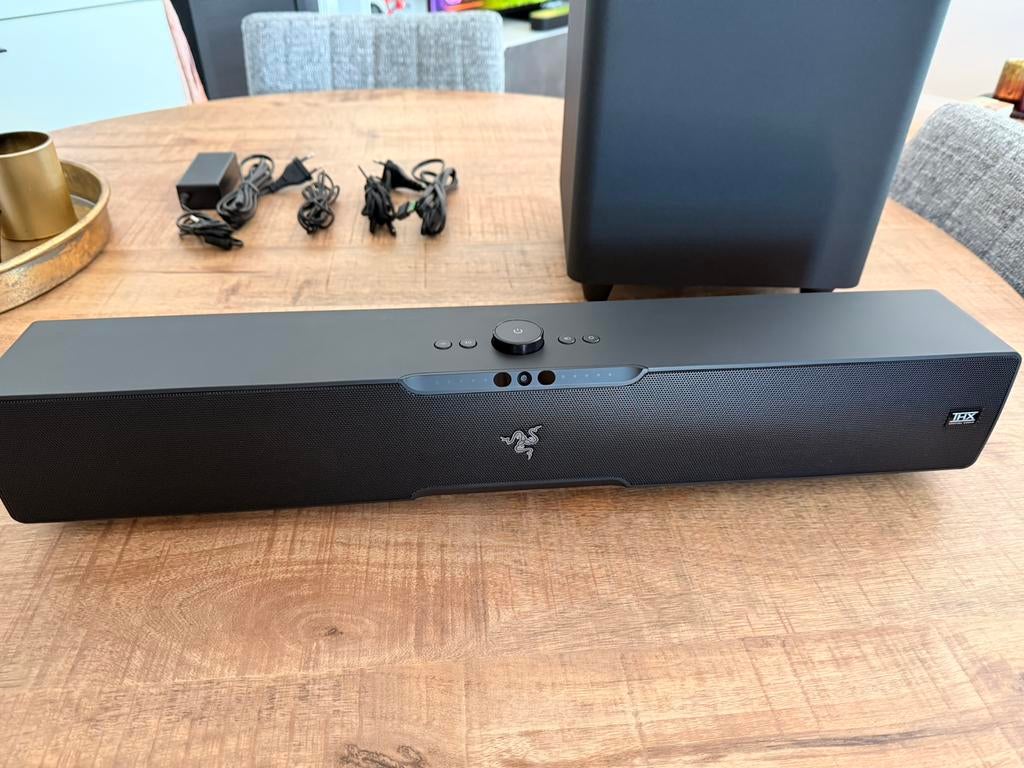 Razer Leviathan V2 Pro pc gaming soundbar met subwoofer, Ophalen, Bluetooth, Zo goed als nieuw