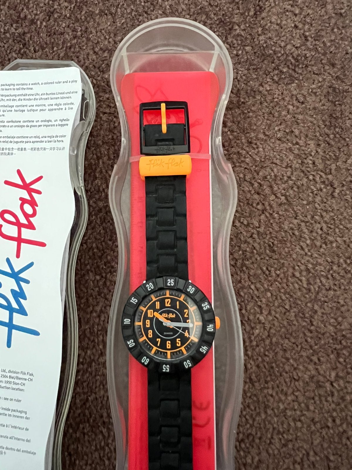 Flik flak horloge, Ophalen of Verzenden, Zo goed als nieuw, Jongen of Meisje