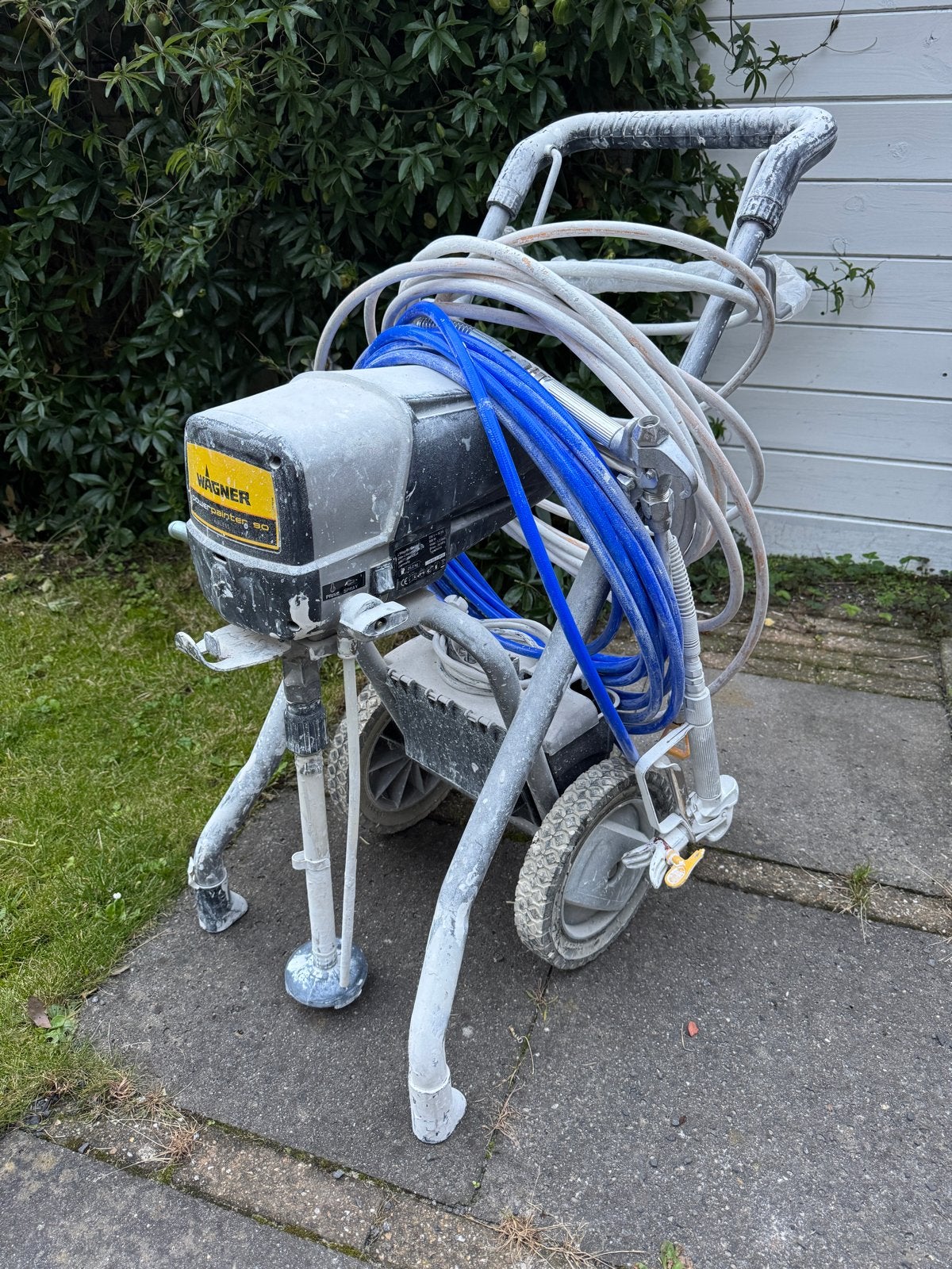 Wagner Pro 90 Airless Verfspuit met extra slang en pistool, Ophalen, Gebruikt, Verfspuit of Verfpomp