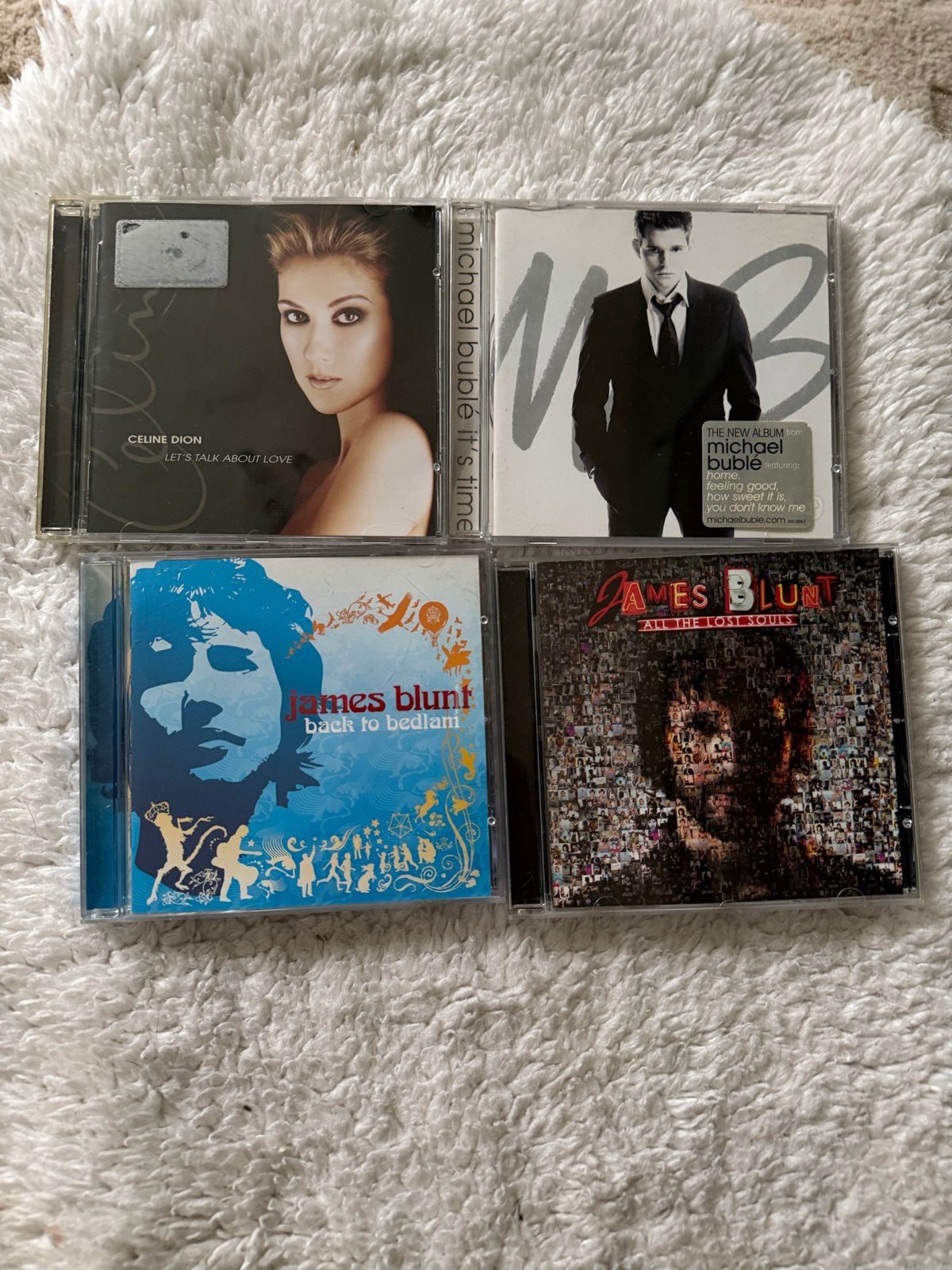 4 cd’s oa james blunt & michael bubble, Ophalen of Verzenden