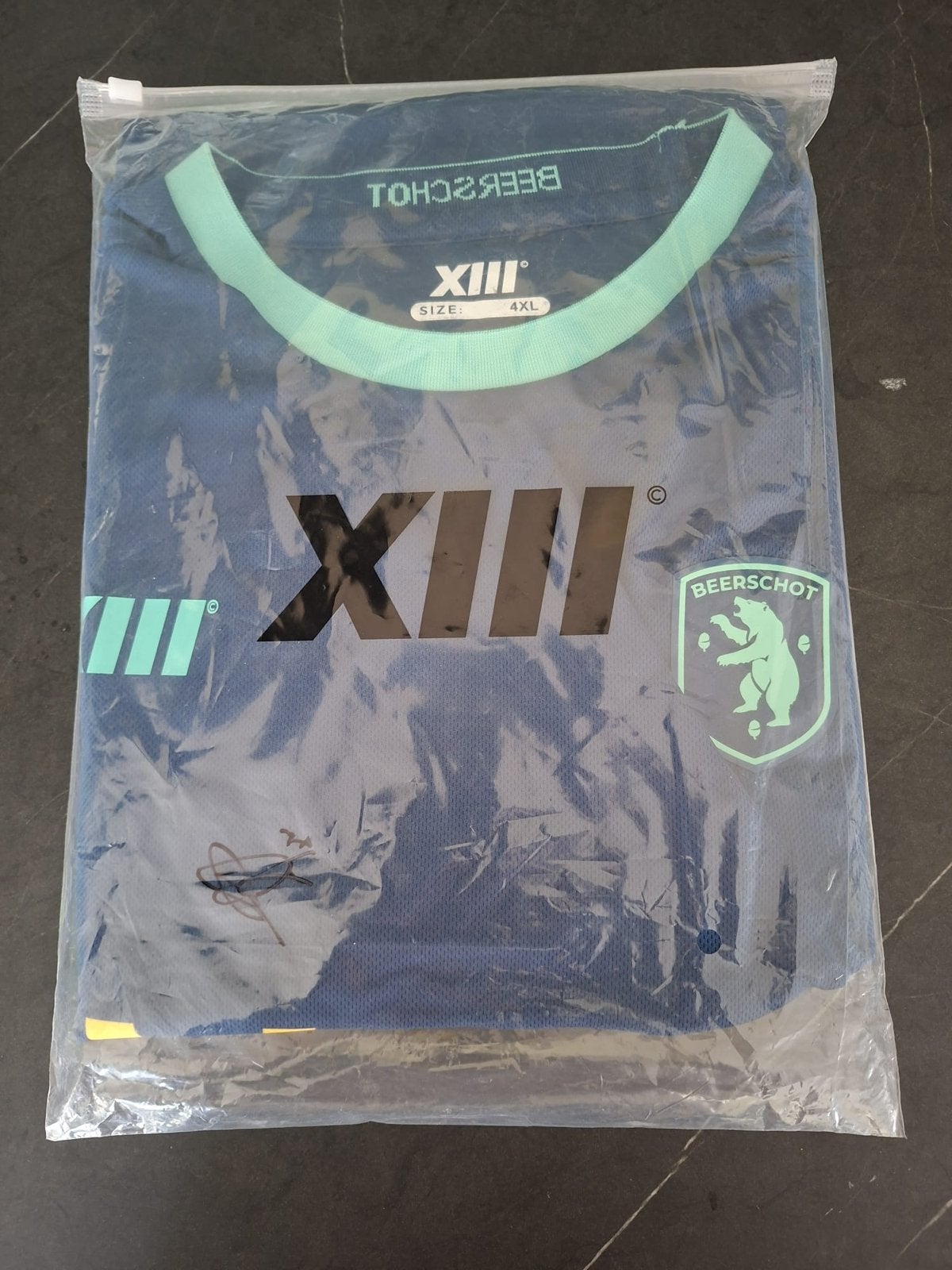 Beerschot Voetbalshirt - Nieuw met labels, Blauw, Nieuw, Overige maten, Ophalen of Verzenden