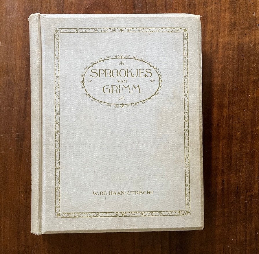 Antiek boek Sprookjes van Grimm, Boeken, Ophalen of Verzenden