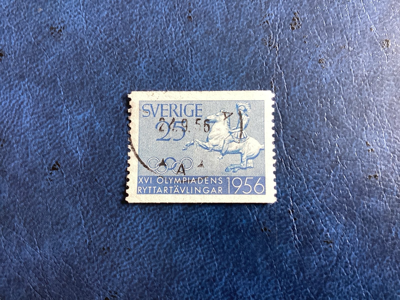 Zweden 1956- Mi.414-  Olympische Spelen 1956 - Gestempeld, Ophalen of Verzenden, Zweden, Gestempeld