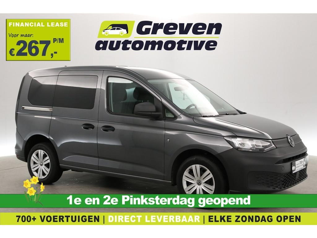 Volkswagen Caddy 2.0 TDI 122PK | Automaat | 2xSchuifdeur | A, Auto's, Stof, Gebruikt, Euro 6, 4 cilinders