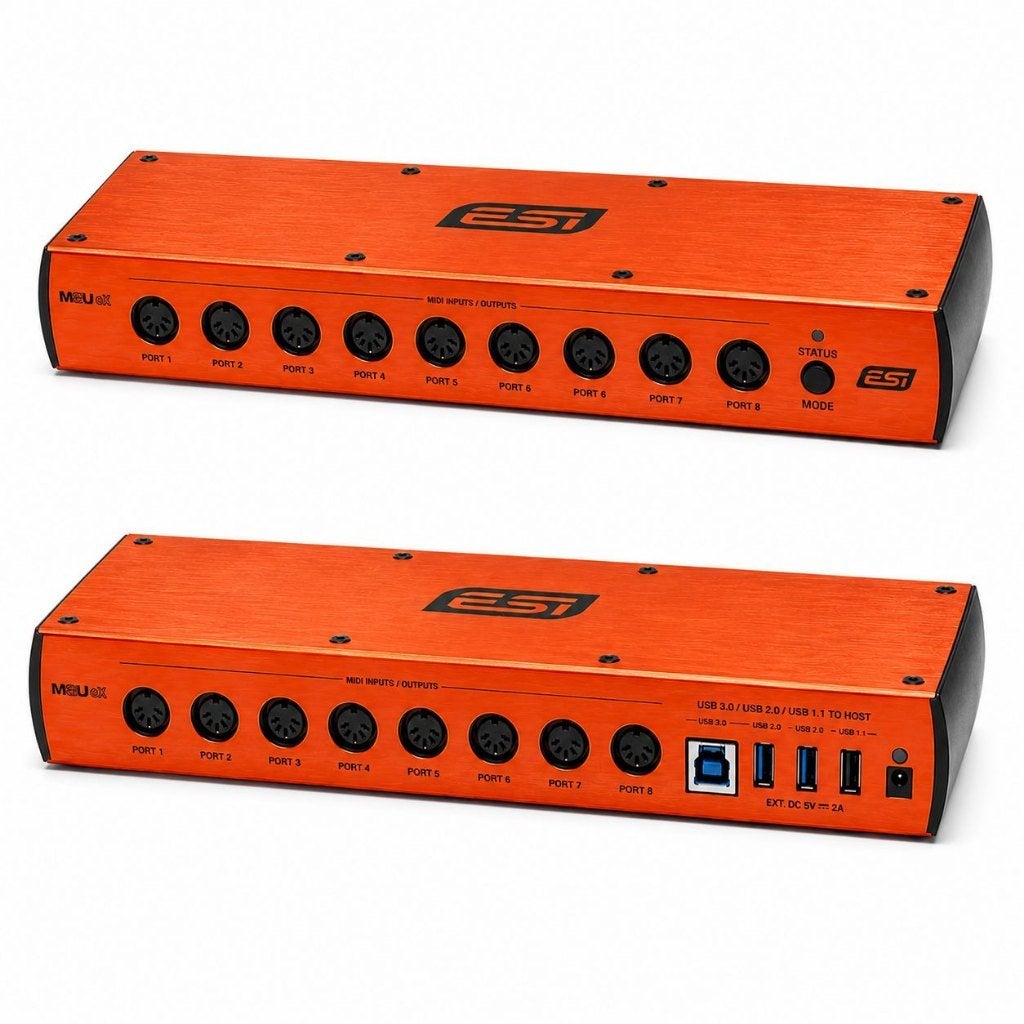 ESI M8U eX 16-poorts USB 3.0 MIDI-interface | ZGAN, ., Ophalen of Verzenden, Zo goed als nieuw, .