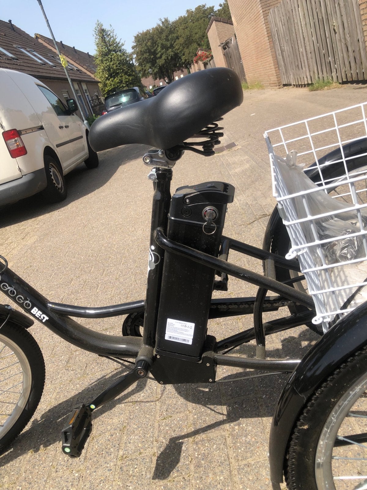 Nieuwe GoGo Best elektrische driewieler, slechts 1x gebruikt, Ophalen of Verzenden, Nieuw, Schijfrem