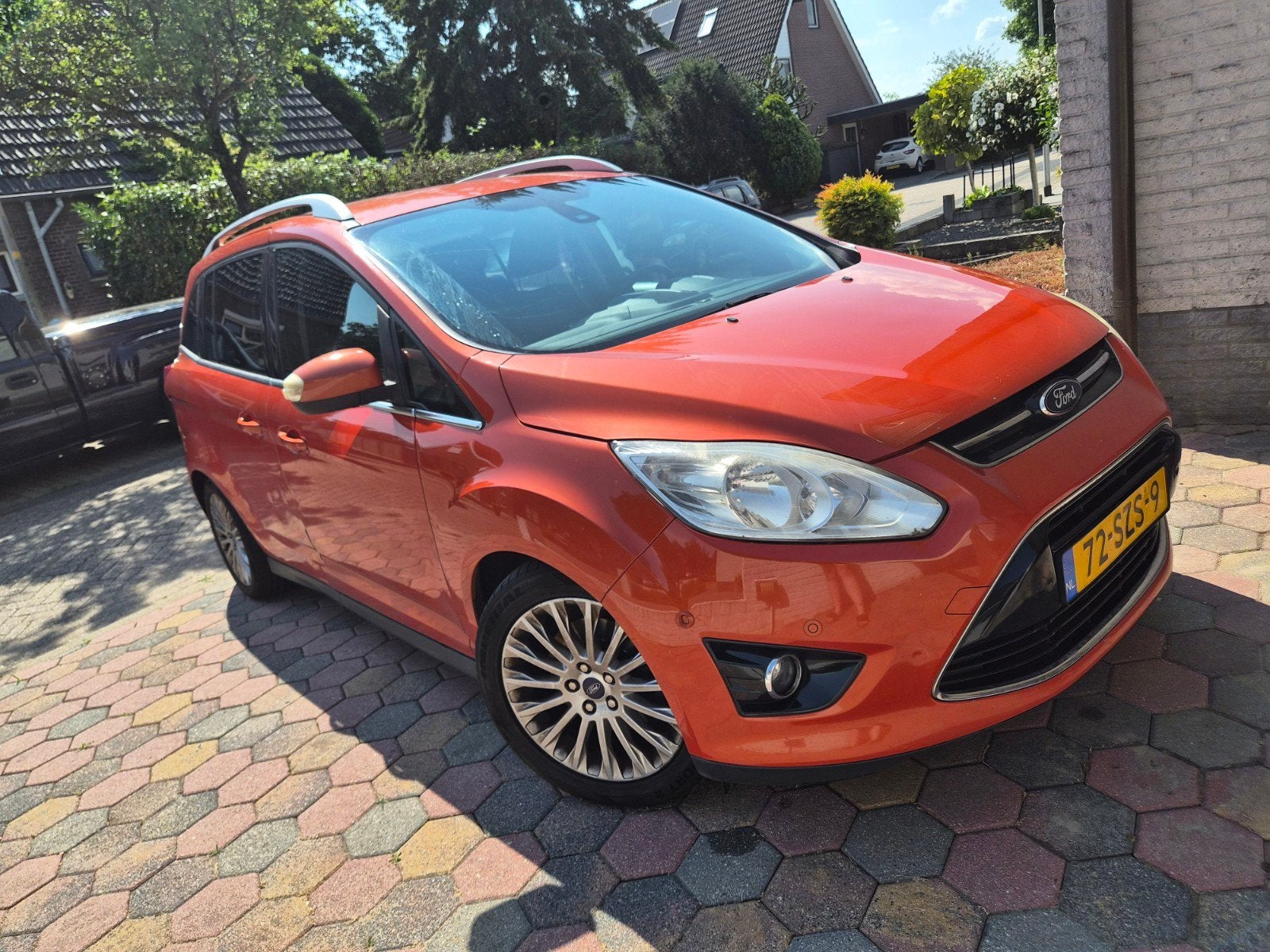 Ford Grand C-Max 1.6 Ecoboost Titanium 110KW 2012, Voorwielaandrijving, 15 km/l, Origineel Nederlands, Handgeschakeld