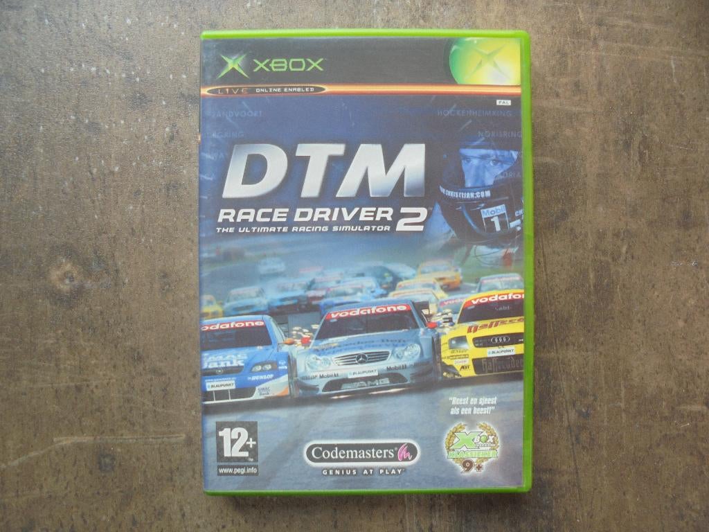DTM Race Driver 2 voor XBOX Original (zie foto's), Spelcomputers en Games, Games | Xbox Original, Gebruikt, 1 speler, Racen en Vliegen