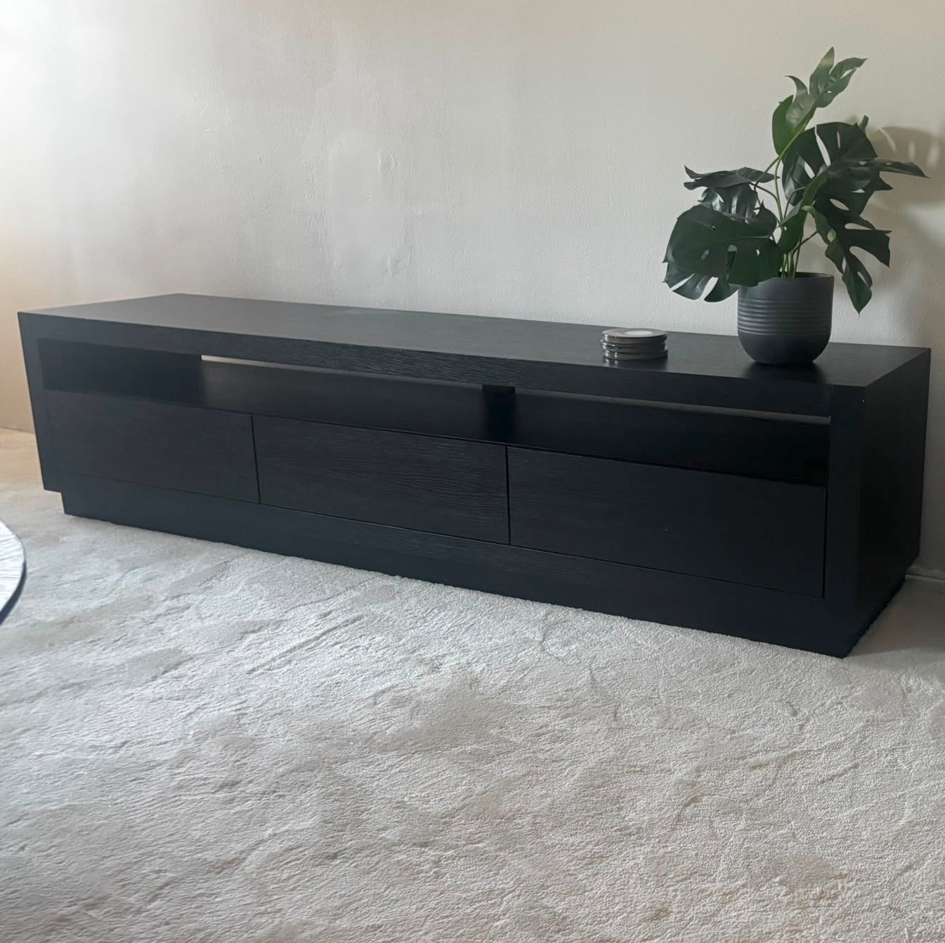 TV-dressoir / Tv meubel van Atlas Interiors, Ophalen, 150 tot 200 cm, Zo goed als nieuw, Minder dan 100 cm